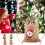 Christmas Candy Bags with Drawstring – 5 Pack, 15 x 10 4