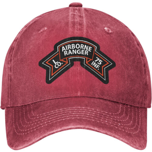 Co75th Infantry Ranger Unisex Verstelbare Baseball Cap 1