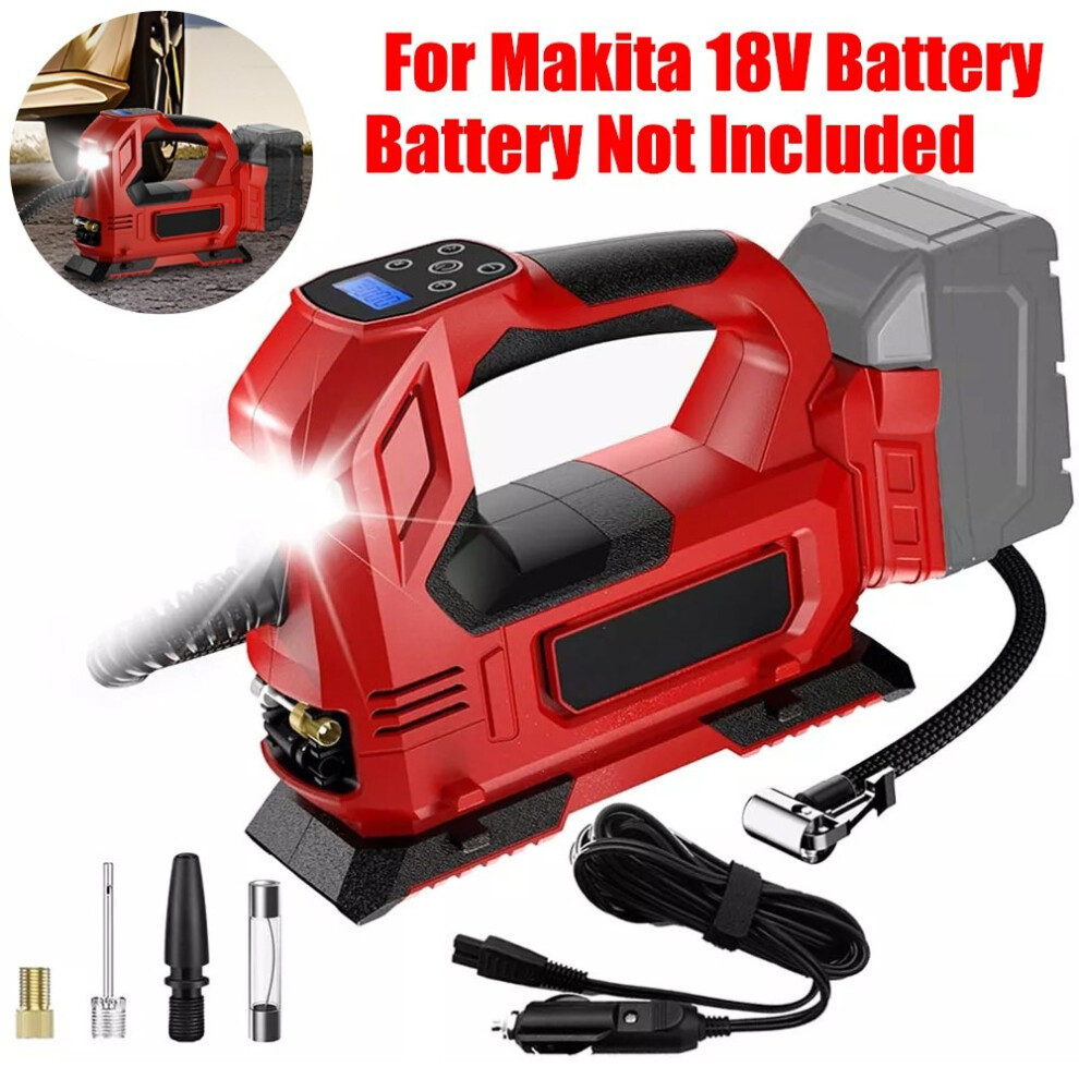 Cordless Car Tyre Inflator Pump Air Compressor Body Only For Makita 18V Battery 406240301745