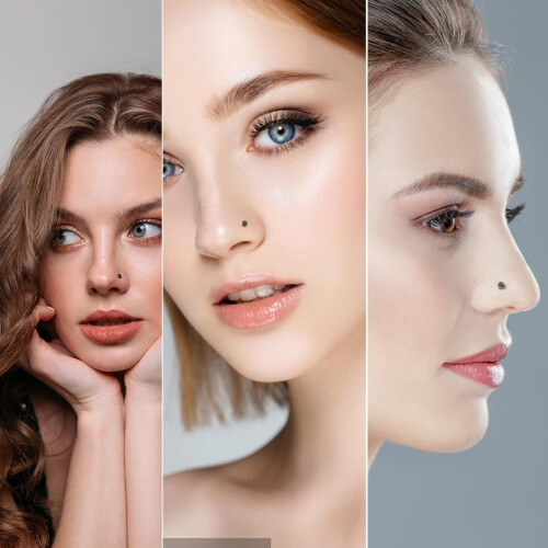 3 τεμάχια 16G τιτανίου Labret Studs για χόνδρο χείλους Tragus 1