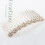 Pettine per capelli da donna con fiore e strass – 2 pezzi 2