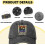 Vintage vasket baseballkasket – justerbar polyesterhat 3
