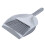Desktop Use Cleaning Tool Groom Dustpan Set For-Dark Gray 1
