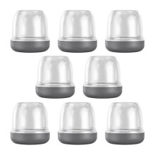 8Pcs Chair Leg Protectors Slip Resistant Quiet Glides For-S
