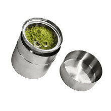 Portable Matcha Powder Holder Crafted From Food Grade Stainless