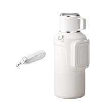 Extra Large Capacity Nonrust Steel Insulated Water-2000ML White