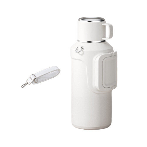 Extra Large Capacity Nonrust Steel Insulated Water-2000ML White