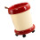 Colorful Print Waste Bin Modern Perfect for-Red Has wheels 1