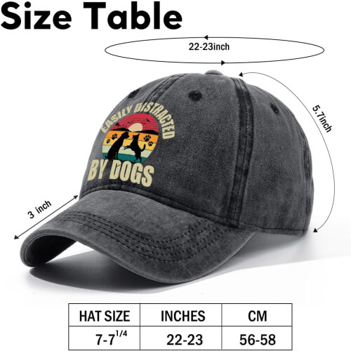 Dog Dad Baseball Cap – Justerbar bomullshatt för män 1
