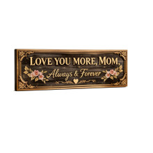 Mother Day Metal Door Hanging Signs Rustics Wall-7.5x20cm