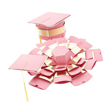 Kreativer, faltbarer Explosions-Überraschungskoffer,-Rosa