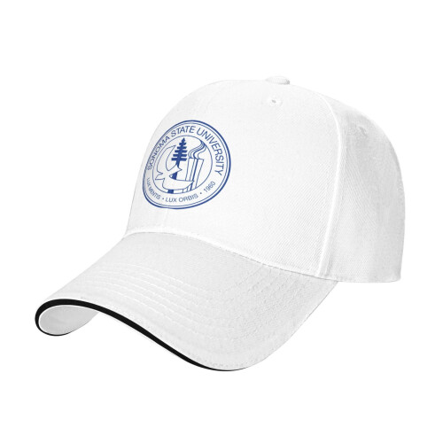 Sonoma State University basebollkeps unisex bomull 1