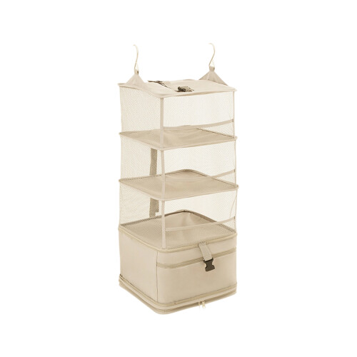 Sturdy Polyester Hanging Clothes Organizers Easy-S white