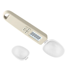 Electronic Measuring Spoon For Ingredient Weighing-Beige