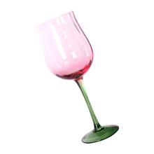 Kleurrijke Gradient Goblet Wijnglas Party Home-rode wijnglas