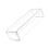 Rectangular Clear Acrylic Dessert Container For-TXAD1301 40CM 1