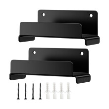 2 stuks sterke wandgemonteerde ladderhangers set zware stalen