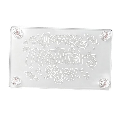 Acrylic Powder Stencil with Handle Dusting Molds For-as picture