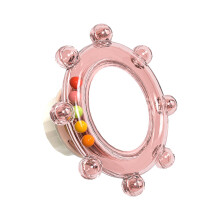 Easy to Install Bird Cage Accessory Rotating-light pink