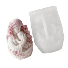 Moule en silicone robuste pour bougies et objets artisanaux-5625