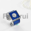 Orologio al quarzo da donna con quadrante grande e bracciale quadrato H 3