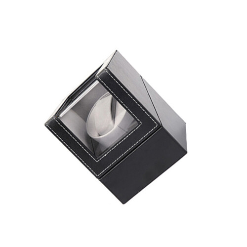 Automatic Watch Winder Box for Single Watch - Black W125B 2