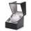 Automatic Watch Winder Box for Single Watch - Black W125B 4