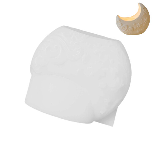Moules en Silicone en forme de lune, moule polyvalent en