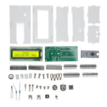Kit d'horloge numérique à monter soi-même, réveil électronique LCD, projet de soudure pour apprendre l'électronique.