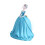 Luxurious Resin Tissue Box Shape As Classical Ball Gown-Blue 1