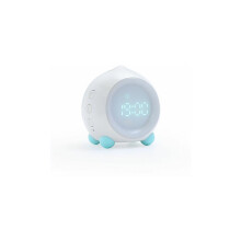 Kinderwekker met verlicht digitaal LED-lampje, nachtlampje voor meisjes en jongens, dag en nacht, instelbaar volume, snooze-functie, USB-oplaadfuncti