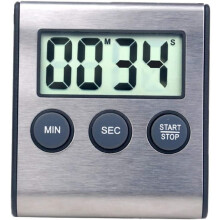 Mini Kitchen Timer - Digital Mini Kitchen Timer Alarm Clock - 100 Minute Timer