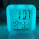 /#/Requires three batteries Easy to set Travel Alarm Clock (White)/#/ 1