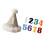 Collection de chapeaux d'anniversaire pliables et portables,-D 1