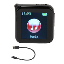 MP3 Player Voice Recorder 8GB HiFi Digital Audiobook Radio Alarm Clock HD Noise Reduction Multifunctional