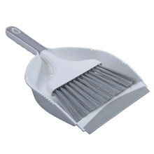 Mini ensemble balai et pelle à poussière de bureau-Gris foncé