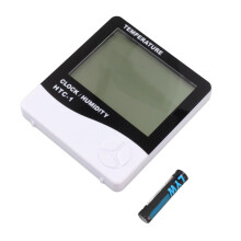 Indoor Thermometer High Accuracy with Large Screen Alarm Clock Function Digital Hygrometer compatible Home Bedroom_0.2