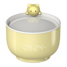 Cute cat alarm clock compatible kids: decorative alarm clock compatible girls