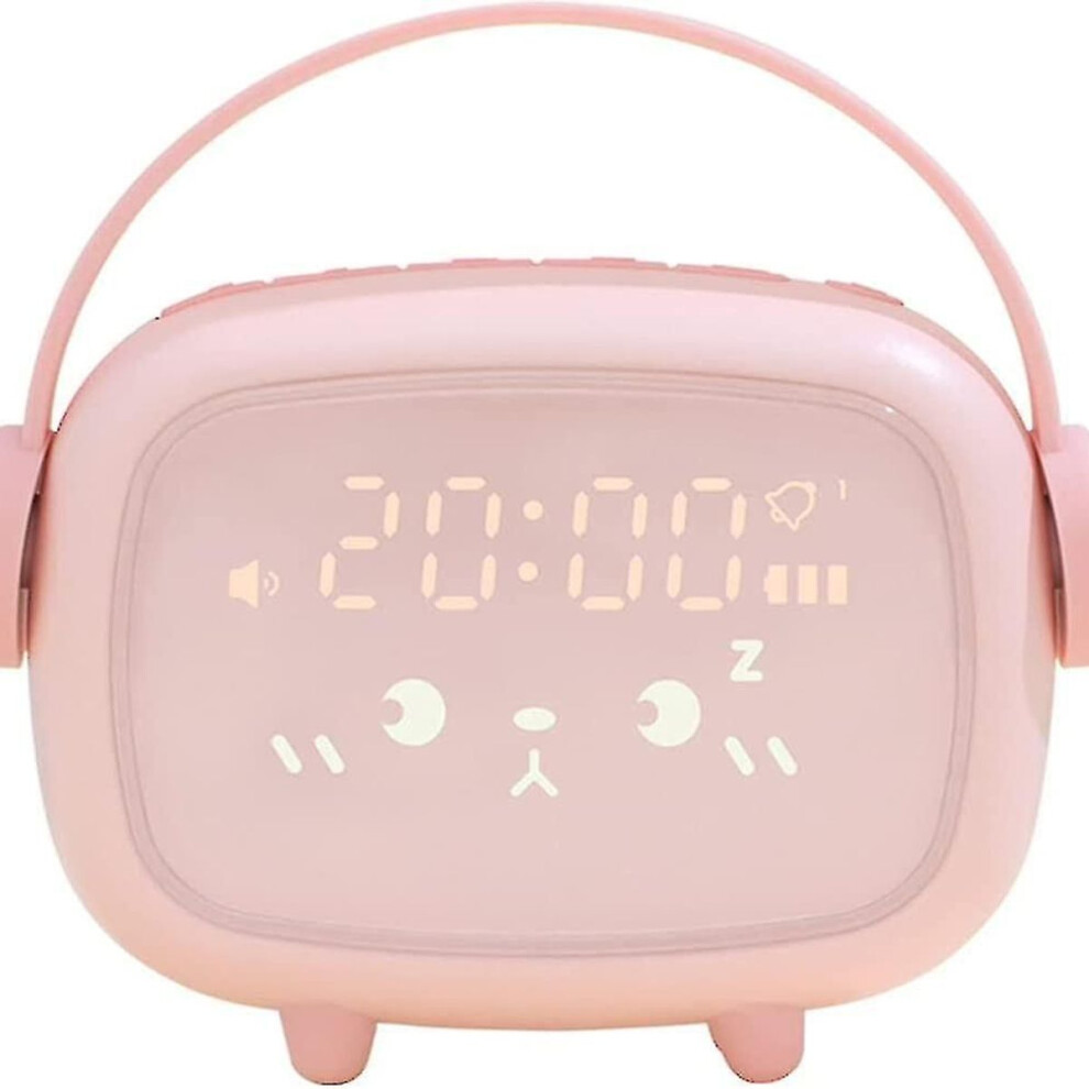 Children's Alarm Clock - Cute Alarm Clock With Night And Music, Day And Night Light