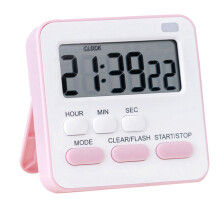 Timer Cooking Kitchen Sports Study Alarm Clock_Pink