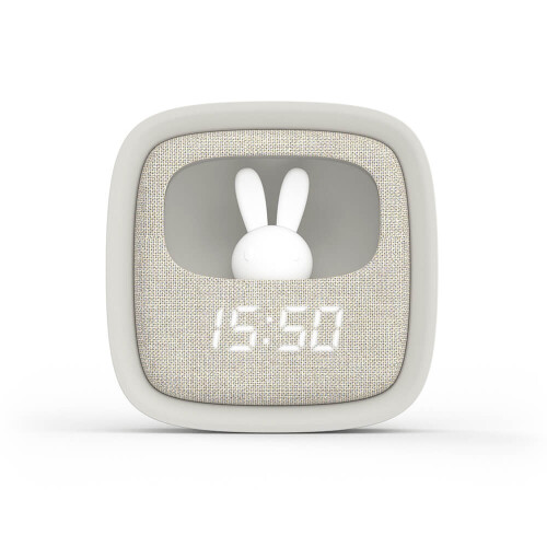 MOB Alarm Clock with Lamp Billy Clock Grey_280
