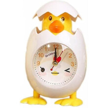 Alarm Clock Cartoon Chicken Eggshell Desk Clock compatible Kids Gift Home Decor