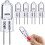 20-pack G4 halogen bulbs 10W 12V - Warm white 1