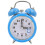 Super Loud Sound Double Clock Quartz Alarm Clock Bedside Table Night Light 1