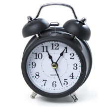 Loud Alarm Clock Ringer compatible Heavy Sleepers, Black