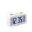 Smart Digital Alarm Clock with White Dial, Backlight and Automatic Sensor 1