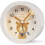 Children's alarm clock without ticking, small analog alarm clock compatible 1