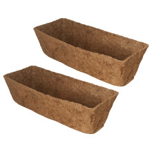 2Pack Coconuts Fibre Flower Pot Inner Basket Handmade-30 inches