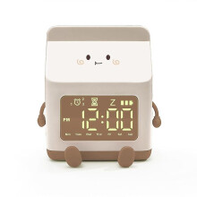 Milk carton alarm clock, LED smart clock