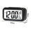 Electronic Alarm Clock, 1 Piece, Black 1
